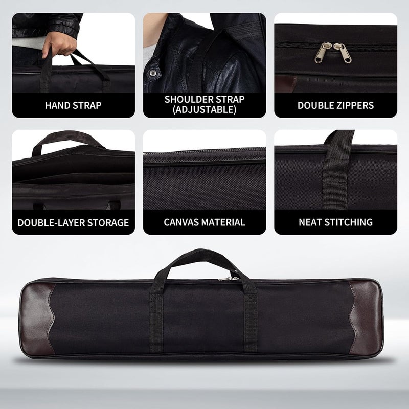 SP.G Takedown Recurve Bow Case - Double Layer Bag for Storage and Arrow, Portable Outdoor Archery Soft Case for Adult and Youth - Image 3